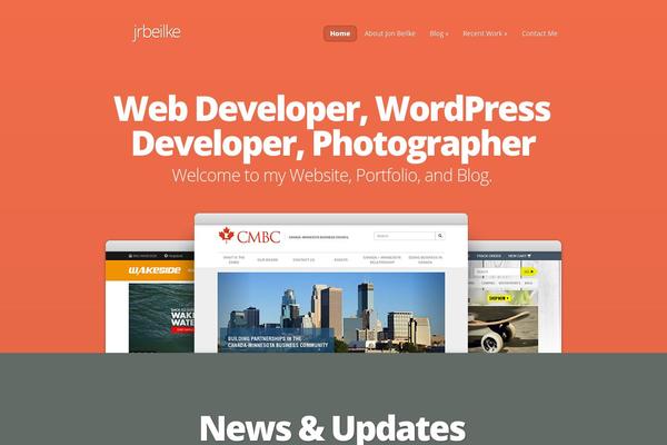Twenty Twenty theme site design template sample