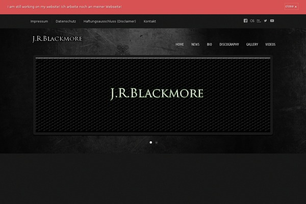 Musicpro theme site design template sample