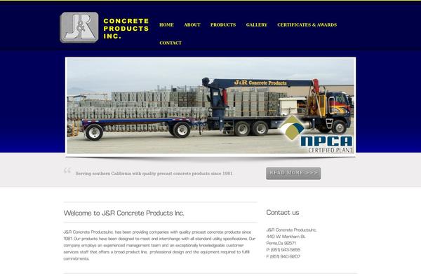 jrconcreteproducts.com site used Bolder