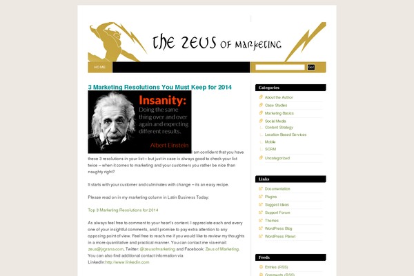 Blix theme site design template sample