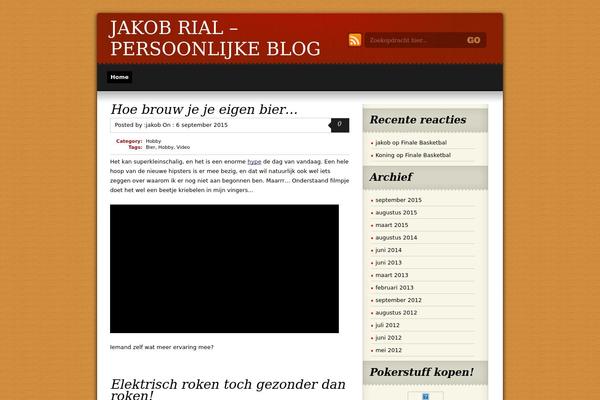 papyrus theme site design template sample