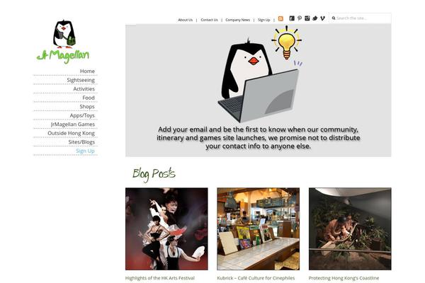 jrmagellan.com site used Gt3-wp-marvel