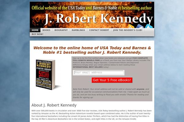 jrobertkennedy.com site used Mystique-wpcom