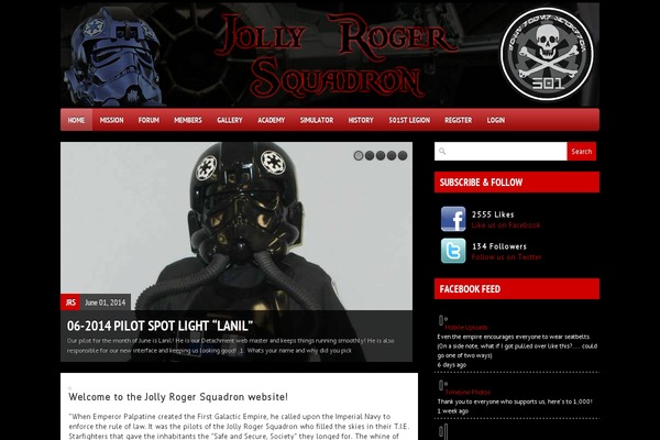 Boulevard theme site design template sample