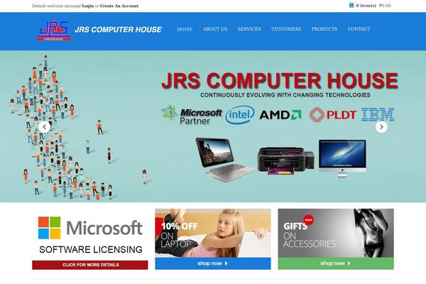 Wp_woo_computer theme site design template sample