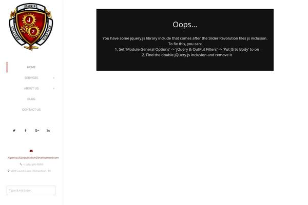 Creativo theme site design template sample