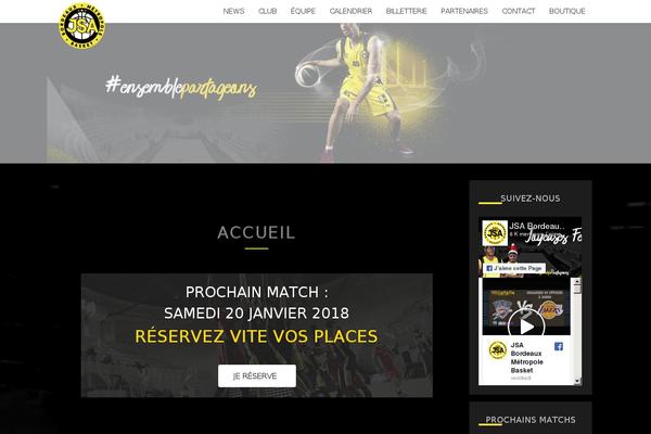 Wildfire theme site design template sample