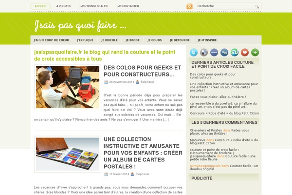 jsaispasquoifaire.fr site used Vertical