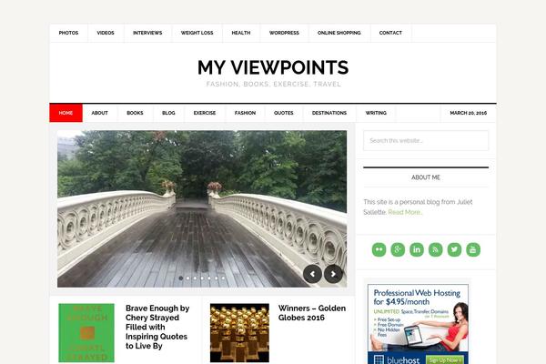 News Pro theme site design template sample