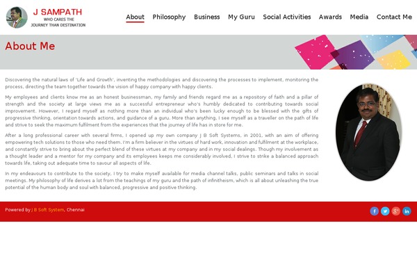 Groove theme site design template sample
