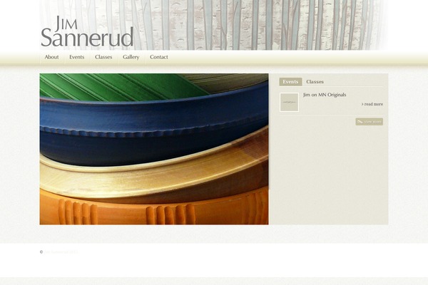 Accende theme site design template sample
