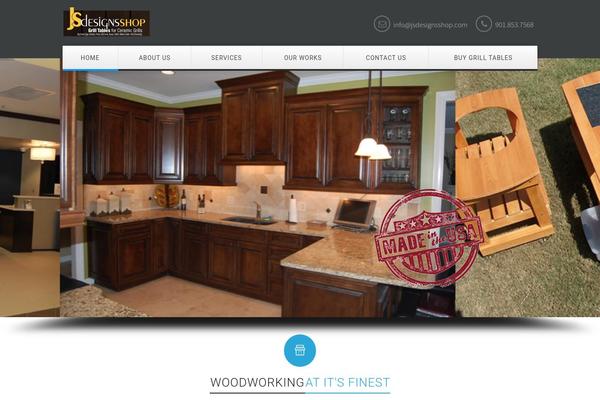 California-wp theme site design template sample