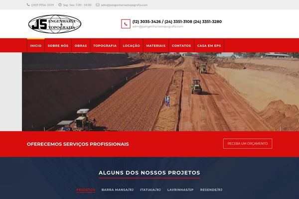 Structure theme site design template sample