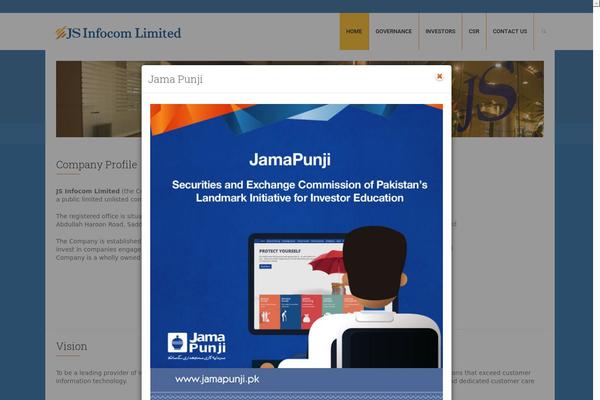 jsinfocom.com site used Rt-theme