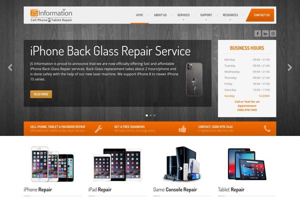 CarPress theme site design template sample