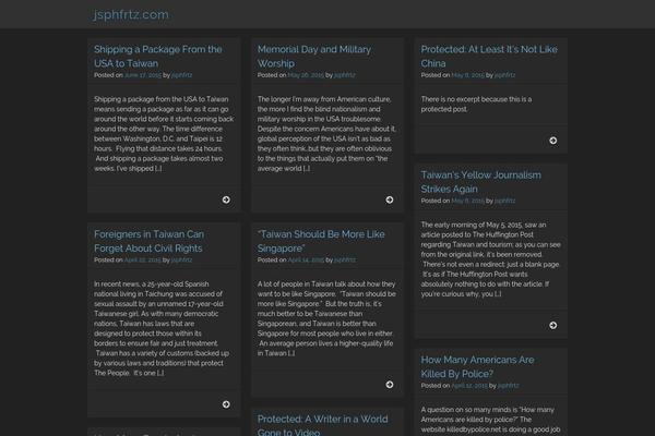 Site using Google Analytics Popular Posts plugin