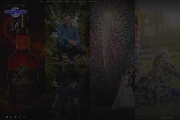 Signup theme site design template sample