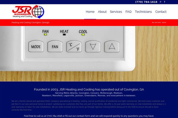jsrheatingandcooling.com site used Jsr