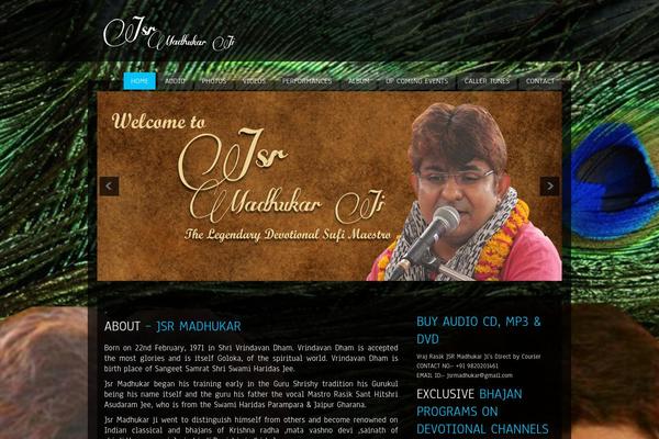 Clubber theme site design template sample