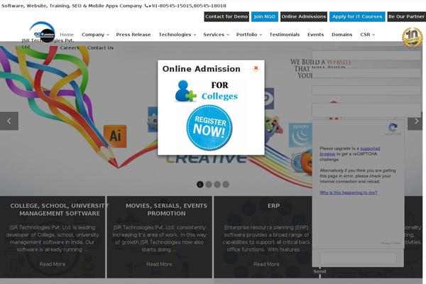 AccessPress Parallax theme site design template sample