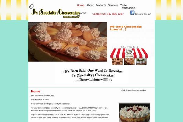 Tanjun theme site design template sample