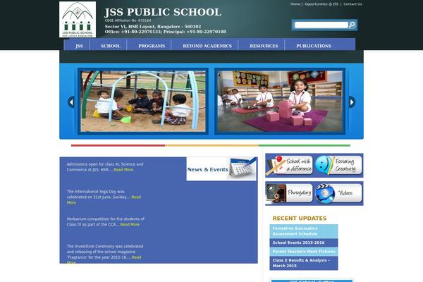 Site using Horizontal-scrolling-announcements plugin