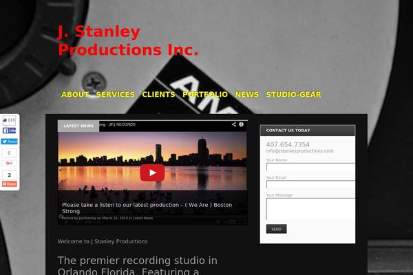 Fearless theme site design template sample