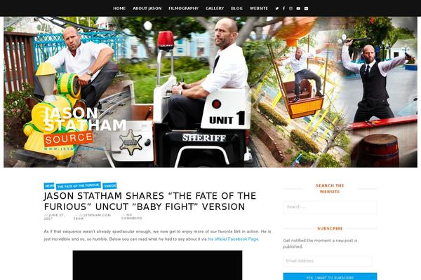jstatham.com site used Generatepress_child