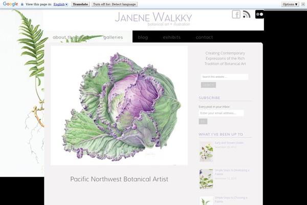 Fabric theme site design template sample