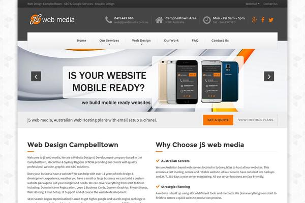 BuildPress theme site design template sample