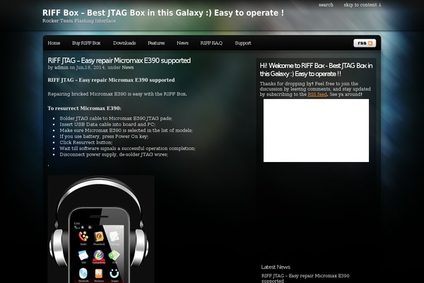 Pixel theme site design template sample