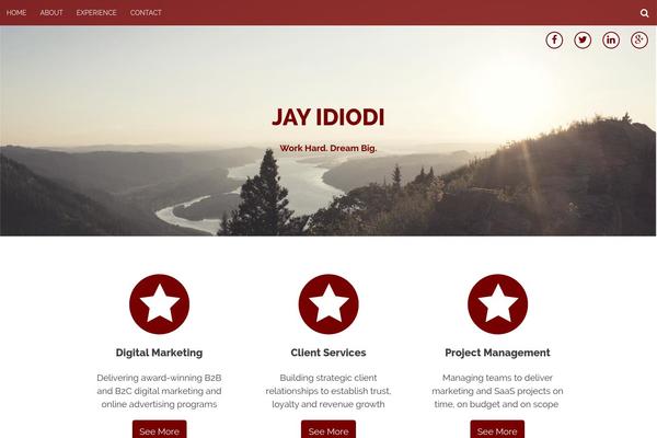Ghazale theme site design template sample