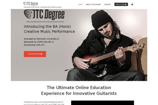 Cornerstone theme site design template sample