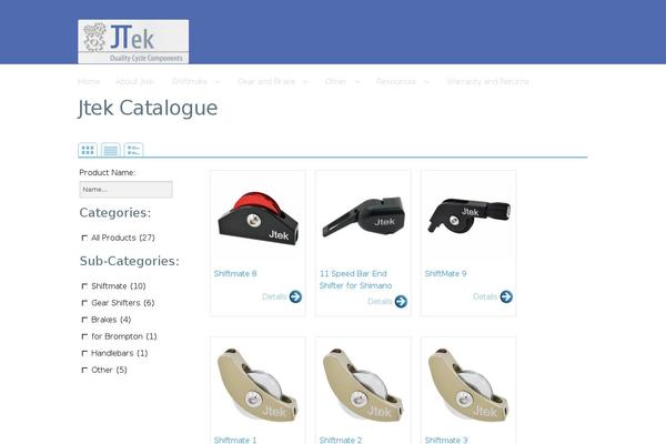 Storefront theme site design template sample