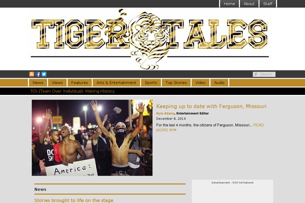 Sno Flex theme site design template sample