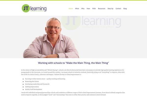 Extensio theme site design template sample