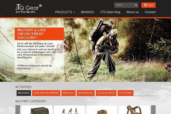 jtqgear.com site used Jtqgear