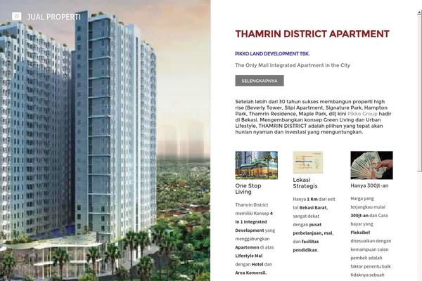 Point theme site design template sample