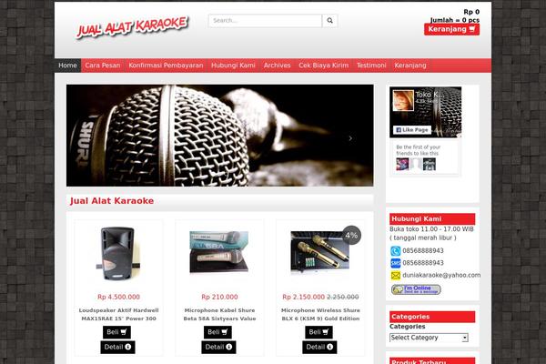 Dago theme site design template sample