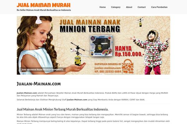 Virtue theme site design template sample