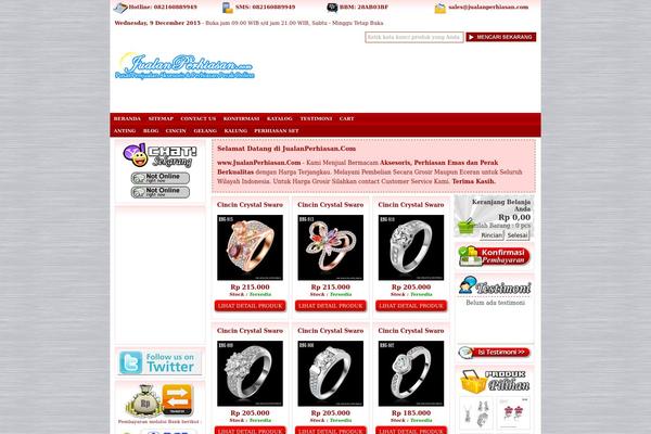 Indostore4-2pers theme site design template sample