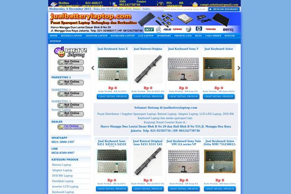 Indostore3 theme site design template sample