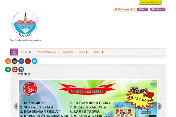 CoWorker theme site design template sample