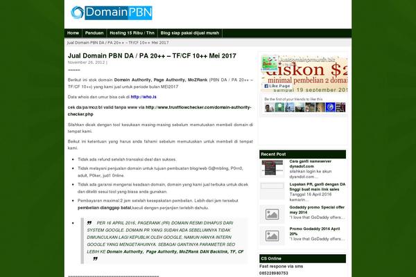 Tetap Semangat theme site design template sample