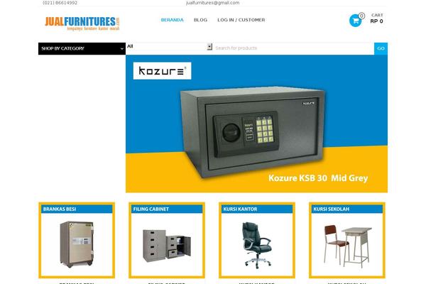 Shopping theme site design template sample