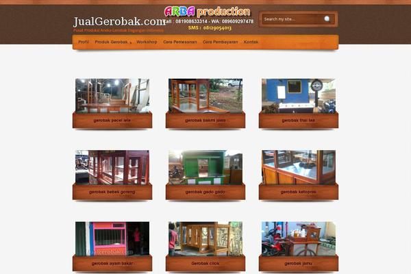 Site using Slimbox plugin