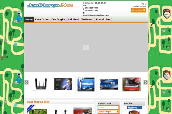 WP-Agen theme site design template sample