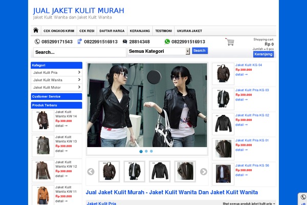 WP-Grosir theme site design template sample