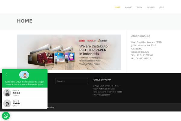 Site using Okewa plugin