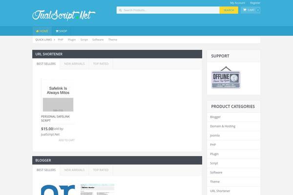 Mts_woocart theme site design template sample